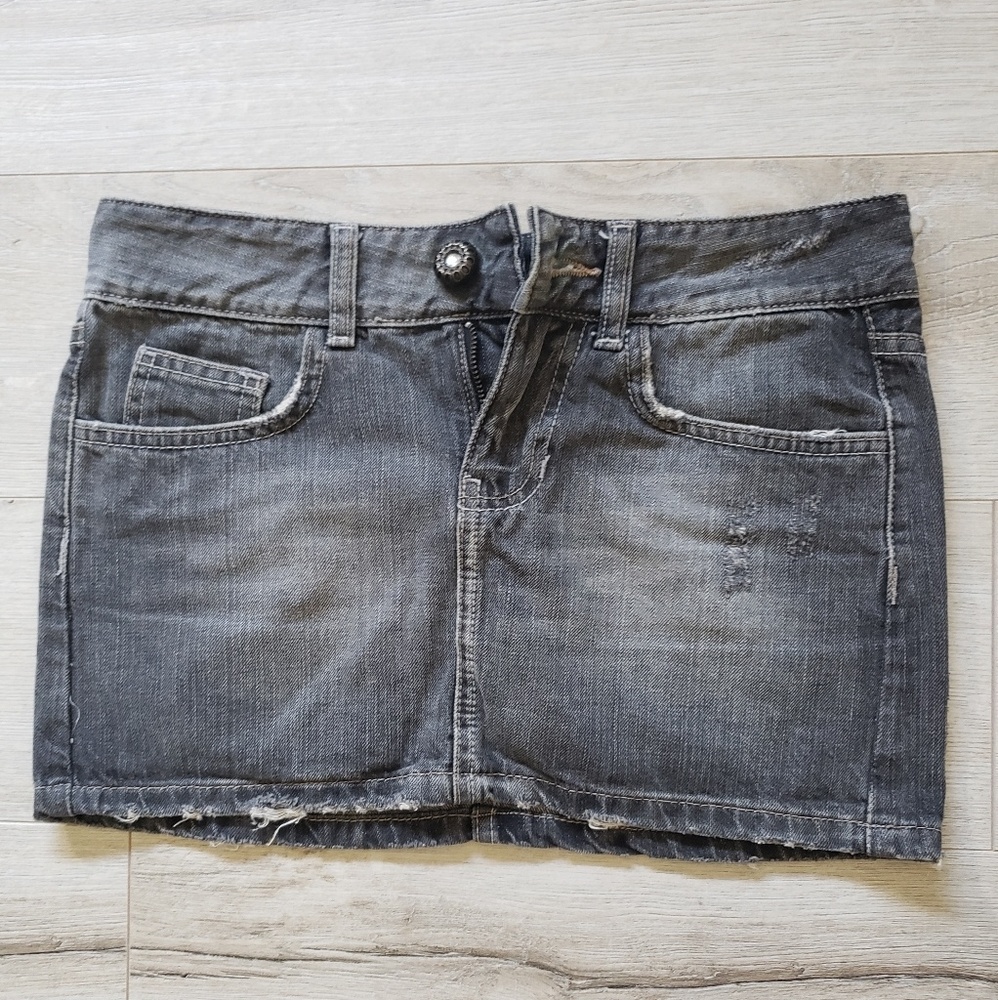 《Zara Italia》jeans mini-skirt